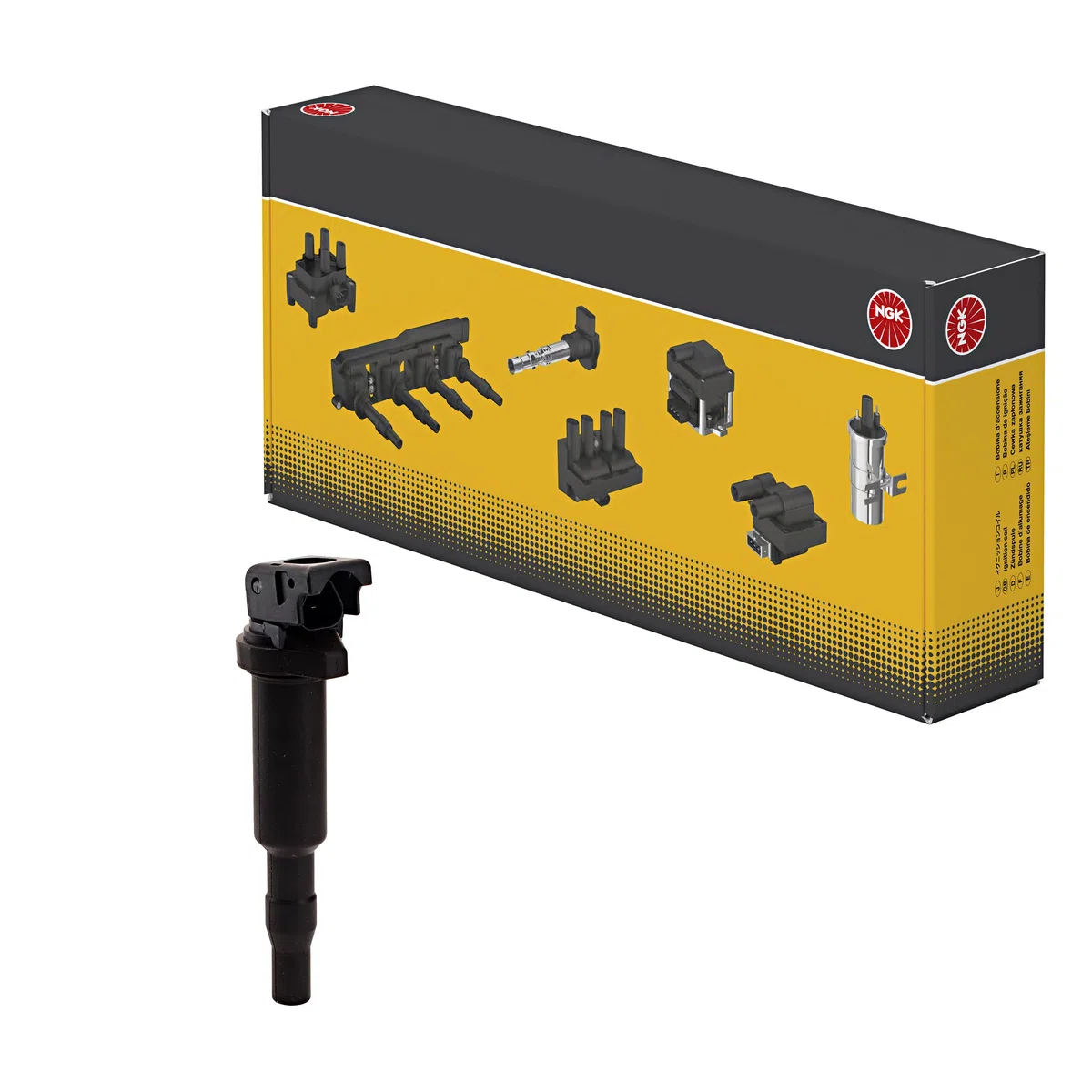 Bobina de encendido NGK | U5055, 48206