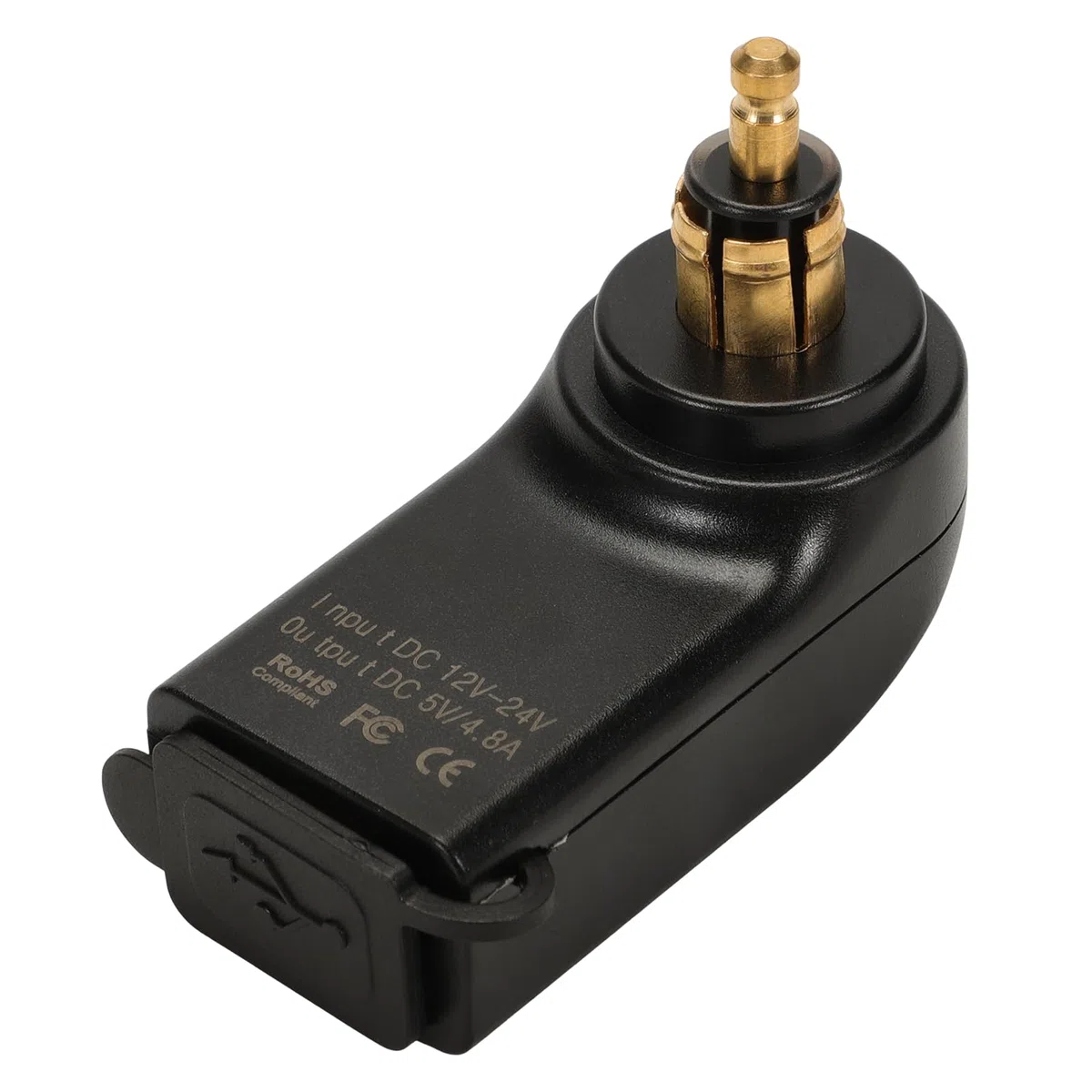 Adaptador Cargador Motocicleta USB Puertos, para Modelos BMW F800gs, F650gs Y F700gs Conector Carga Rápida Adaptador Toma Tapa Goma Impermeable, 12-24 V CC, 2.4 A, para F1200gs RT