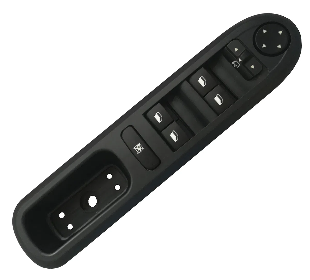 Twowinds - Interruptor Elevalunas 6554.ER Compatible con Peugeot 407 - Botonera Ventanilla - Botón Ajuste Espejo Retrovisor