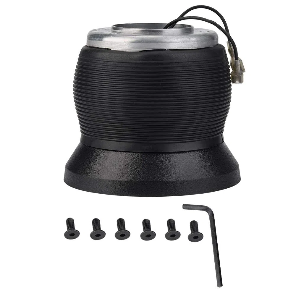 piña volante w124-Duokon 21mm Volante Interior Racing Volante Adaptador corto Boss para W123 W124 W126 190E