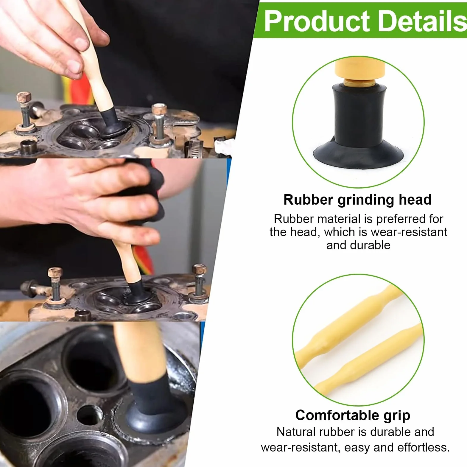 12 Piezas Compresor de Resorte de Válvula Kit, Compresor Muelles con Elevador de Válvula, Accesorios Herramientas Coche Universal, para Automóviles, Motocicletas