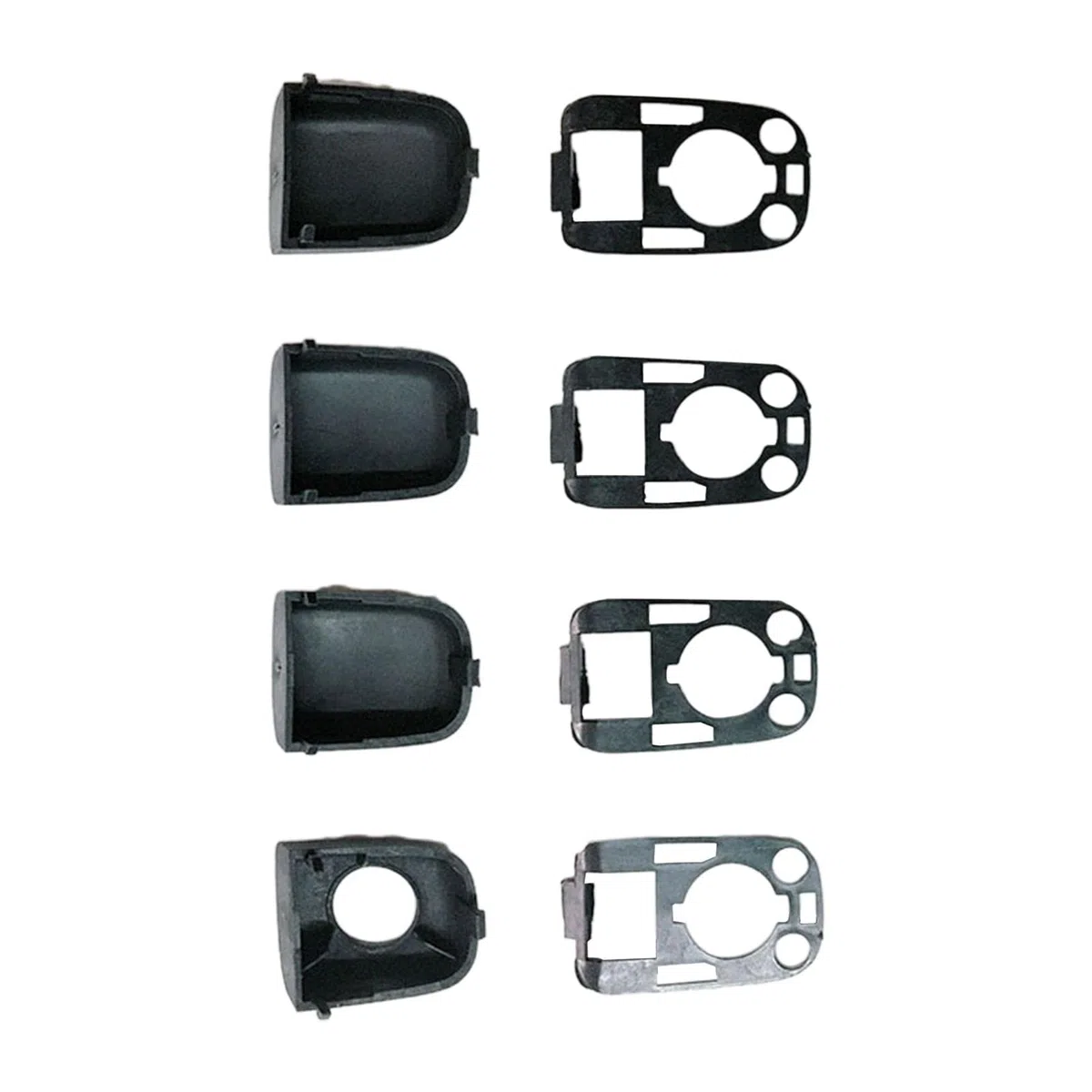 Milageto Conjunto de 4 Piezas para Cubierta de Manija de Puerta Izquierda y Derecha