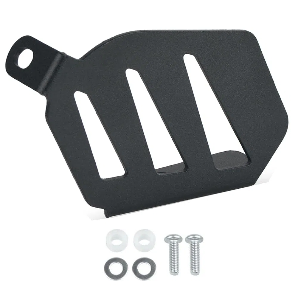 Universal Moto Tapa de válvula de Escape Protección para R1250GS 2019-2024 R1200 GS LC Adv 2014-2024 R 1250 GS Adventure 2019 2020 2021 2022 - Nero