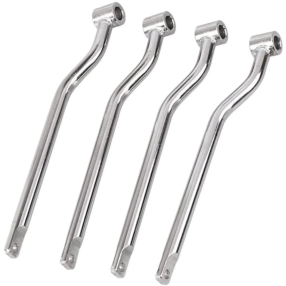 Universal Stainless Steel Motorcycle Saddlebag Side Support Bars Mounting Brackets Compatible