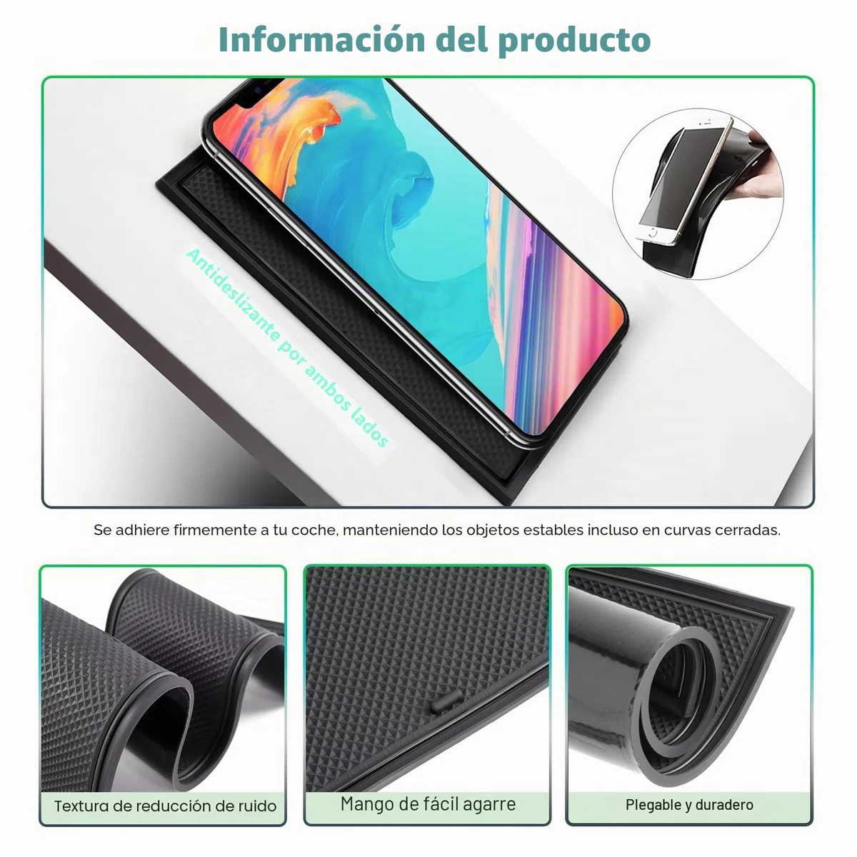 GAFAT Compatible con Kia Niro SG2 Hybrid e-Niro EV 2022-2025 Alfombrillas Antideslizantes, Niro 2024 Alfombras de Goma Antideslizantes Consola Central, Soporte para Vasos, Niro SG2 Accesorios (Negro)
