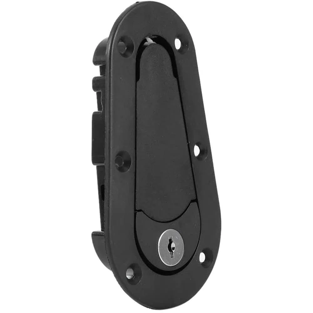 Kit universal de pasador de seguridad para capó de motor de coche, color negro