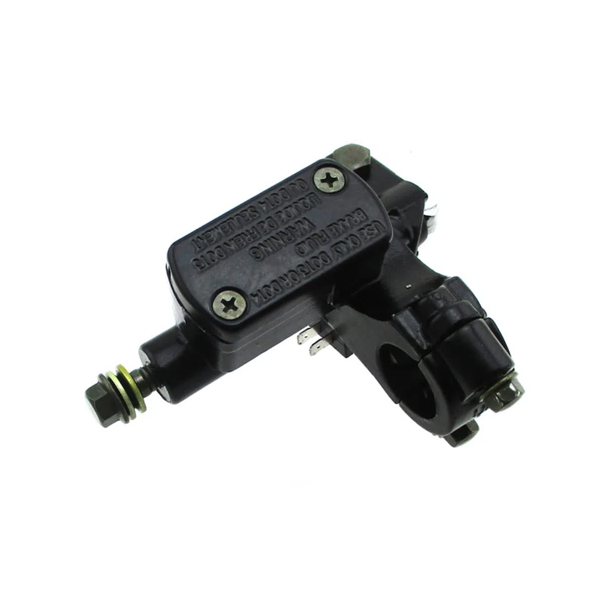 Cilindro maestro de freno hidráulico delantero derecho Banjo de 8 mm para Pit Dirt Bike ATV
