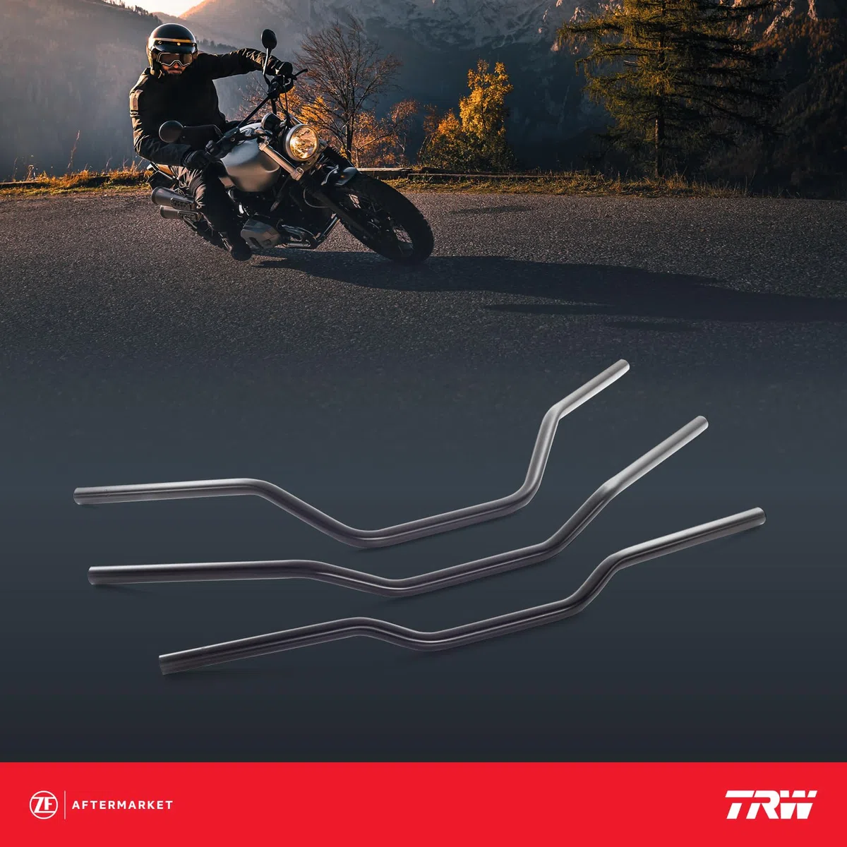 TRW MCL110SS Manillar negro