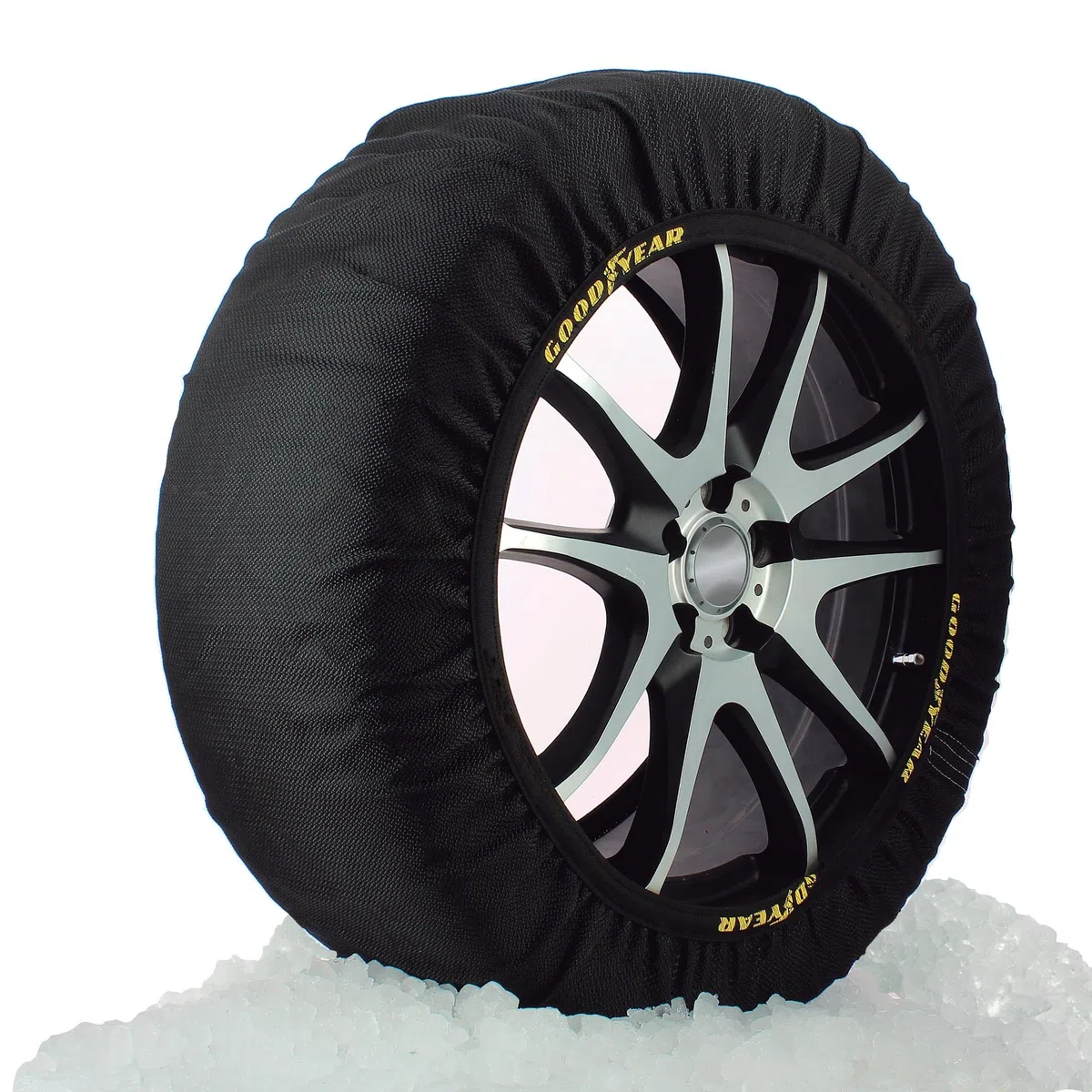 Goodyear 10645, Cadenas de Nieve Textiles para Coche con Calcetines de Nieve, Talla XXL con Ö-Norm V5121