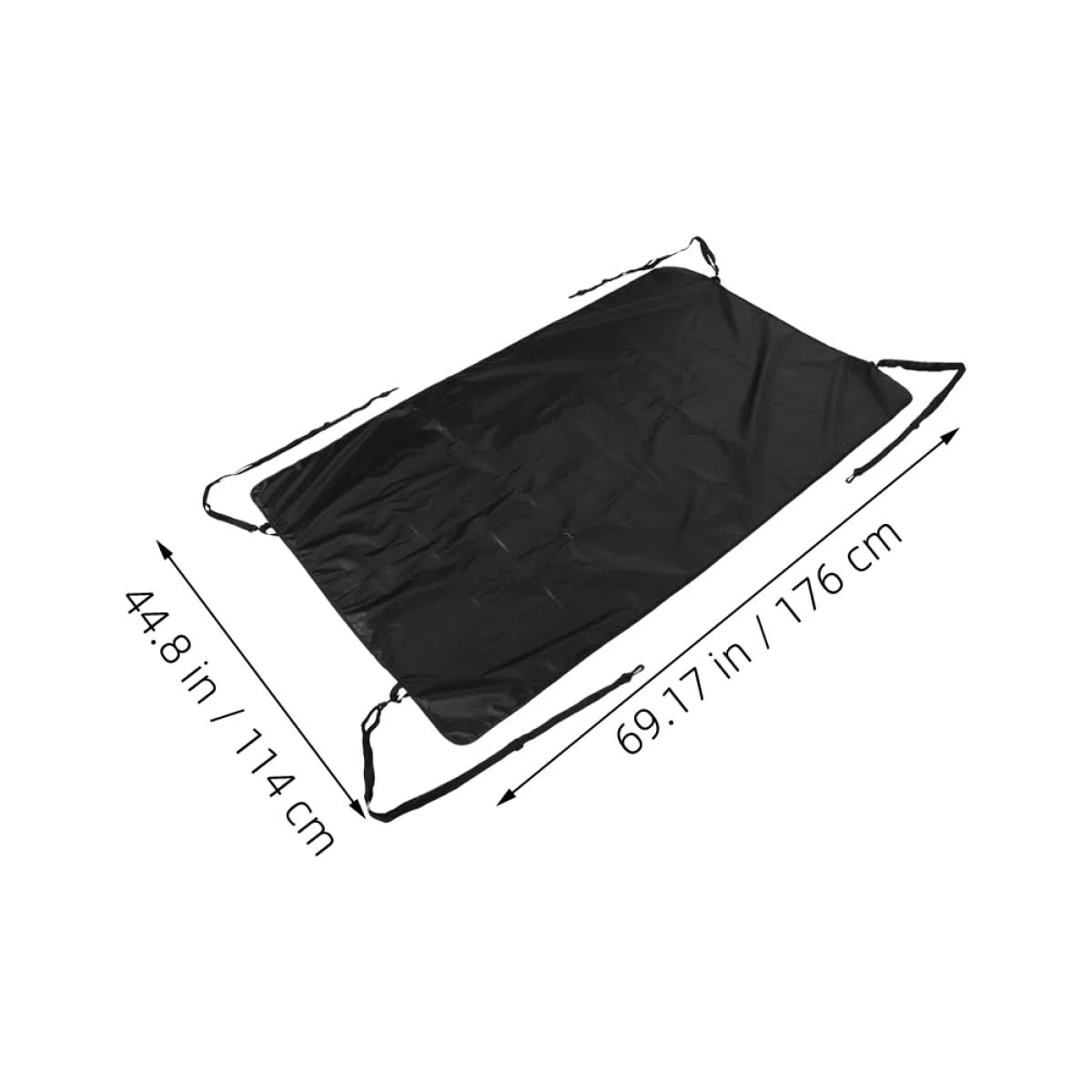 Garneck Cubierta de Tela Oxford para Parasol de Maletero de Coche, y Resistente, Adecuado para Camping y Uso al Aire Libre en Caravanas Pequeñas