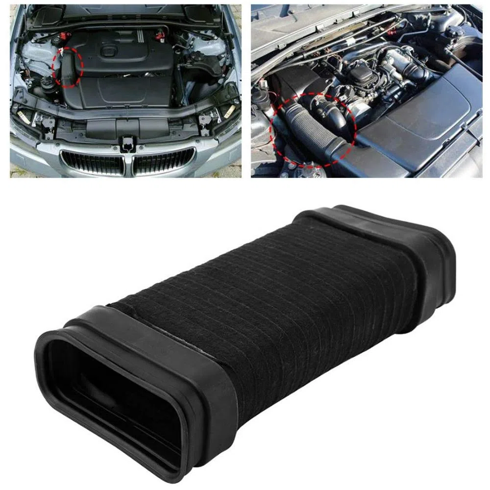RASHION Cubierta antipolvo de polipropileno para manguera de admisión de aire del motor para BMW Serie 3 E90 E91 320D 318D M47N2 13717795284