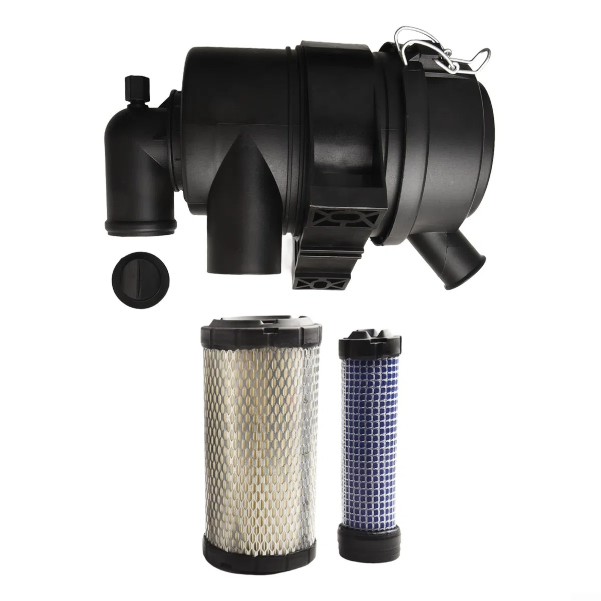 Limpiador de aire G042545 con filtros de repuesto P535396 P822686 para uso en excavadoras, adecuado para BOBCAT 300 400 Series, D722, motores 3054