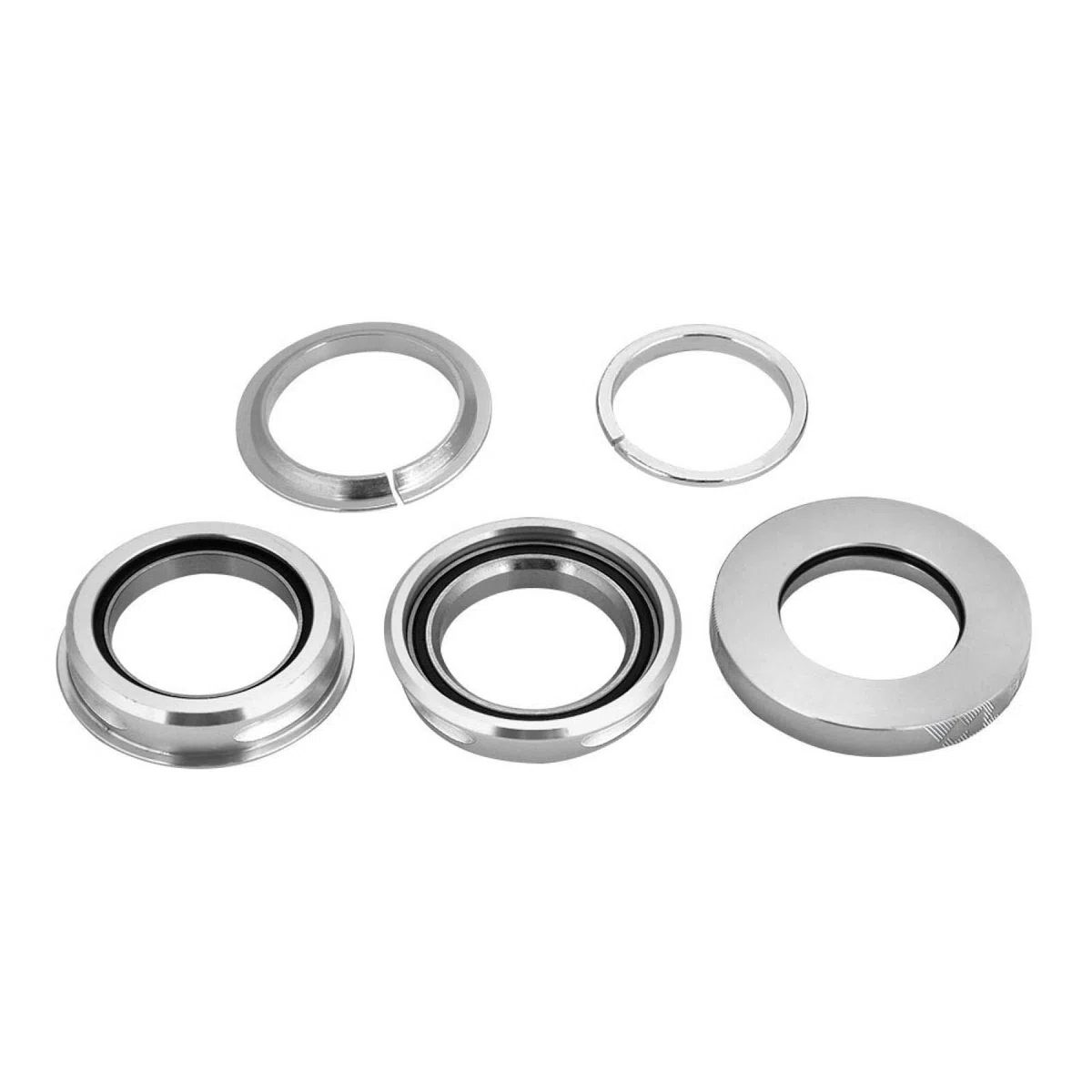 Keenso Rodamientos para Auriculares de Bicicleta, rodamientos universales para Auriculares de Bicicleta de 44 mm para Horquilla Delantera de 28,6 mm