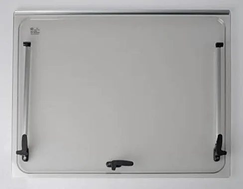 Vidrio de Recambio 668x382 para Ventana Seitz 700x450 - Accesorios incluidos - Autocaravana - Color: Gris