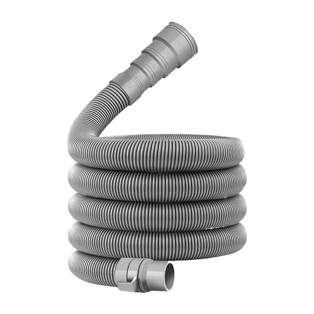 Manguera de residuos para autocaravana, extensible para tubo de drenaje, manguera de alcantarillado ajustable para caravana con 2 m, 6 m, 10 m, kit de conexión rápida a prueba de fugas, almacenamiento