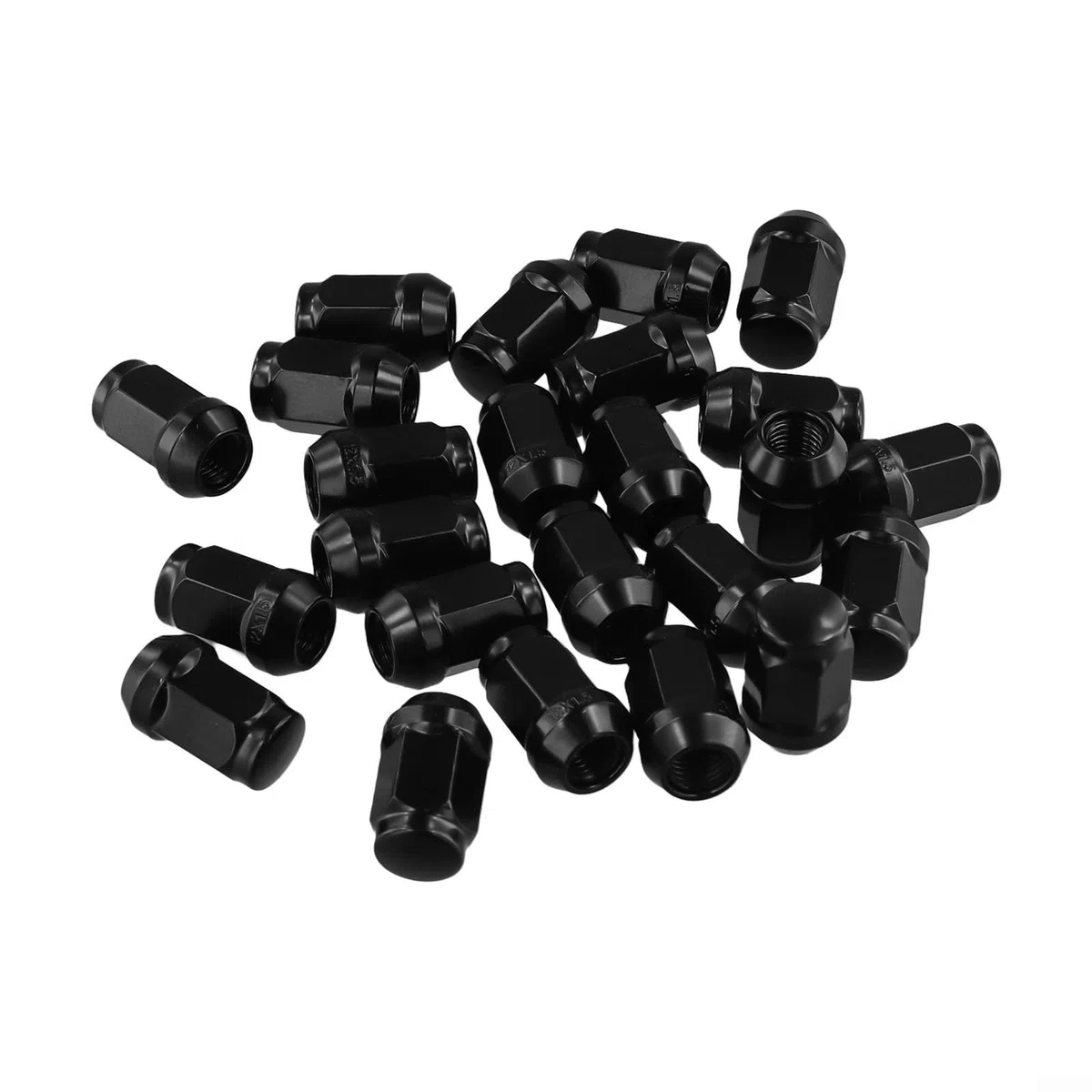 24 tuercas de llanta de 12 x 1,5 para Land Cruiser y para coches Ford con diseño de asiento cónico y tamaño de enchufe de 19 mm
