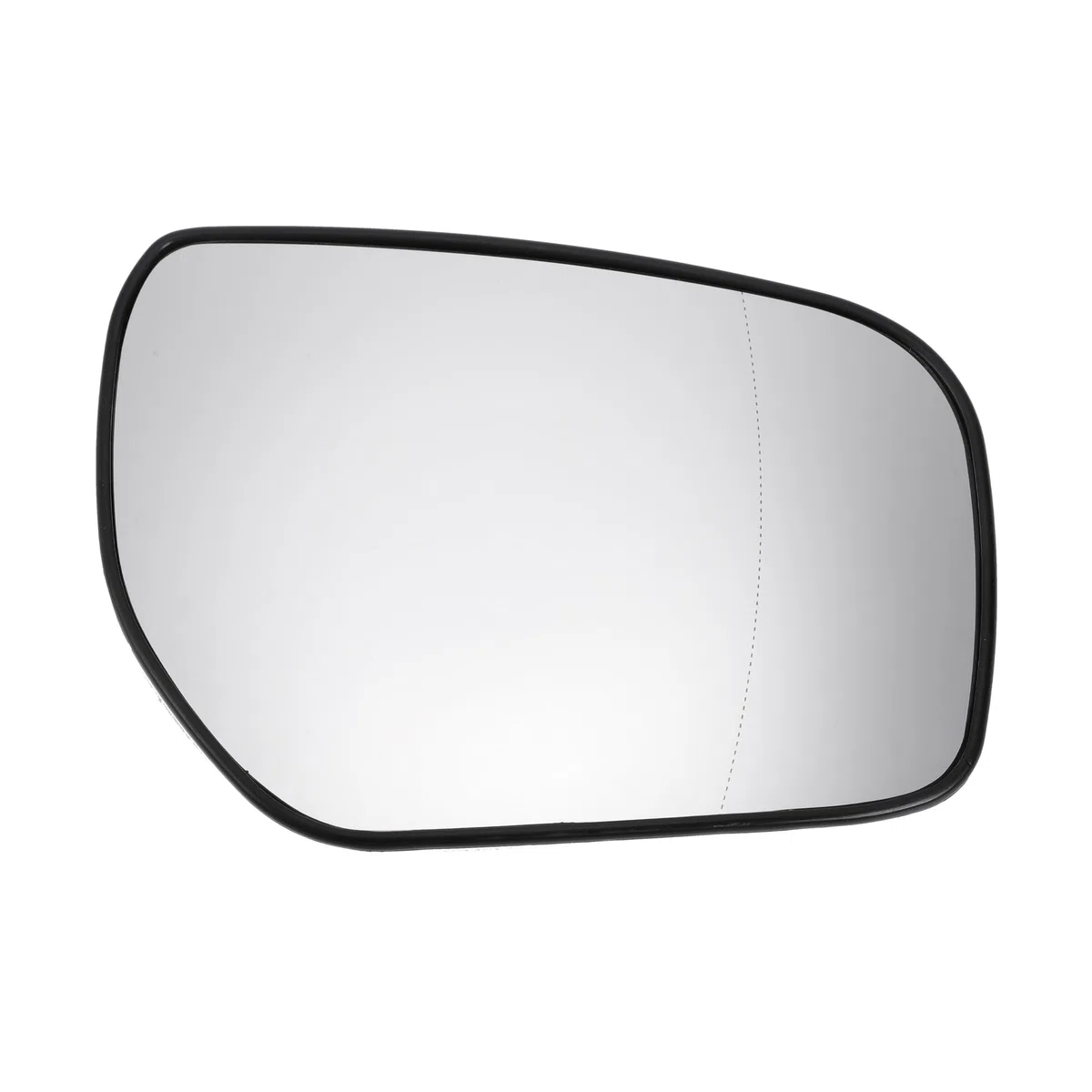 A ABSOPRO Espejo retrovisor lateral derecho de repuesto con placa de respaldo de vidrio asférico calefactado blanco para Renault Koleos 2008-2011