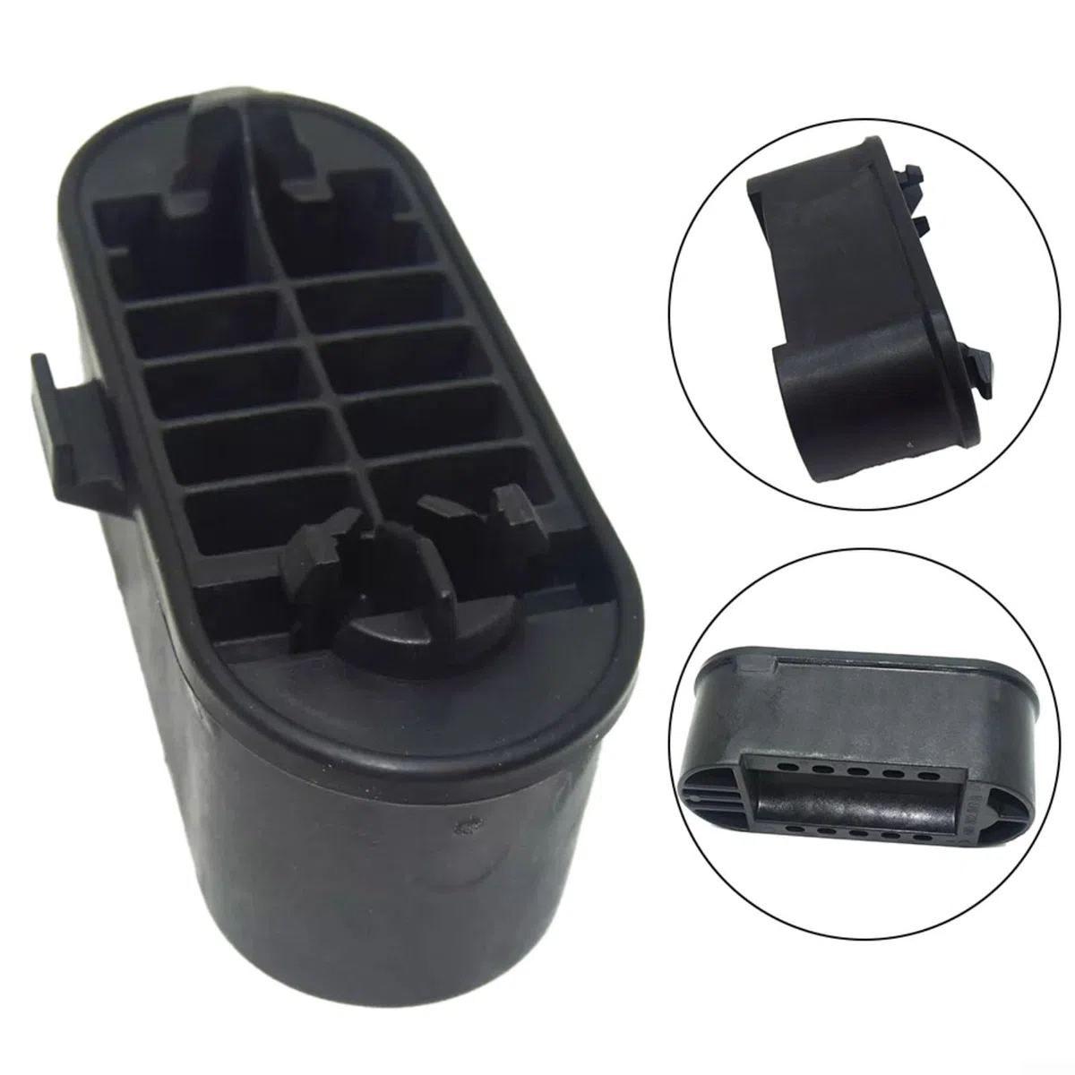 Conector de tapa de punto izquierdo derecho para Q7 Q8 y para Lamborghini Aventador Huracan OEM 4M0802847B negro ABS plástico resistente al desgaste fácil montaje repuesto coche exterior