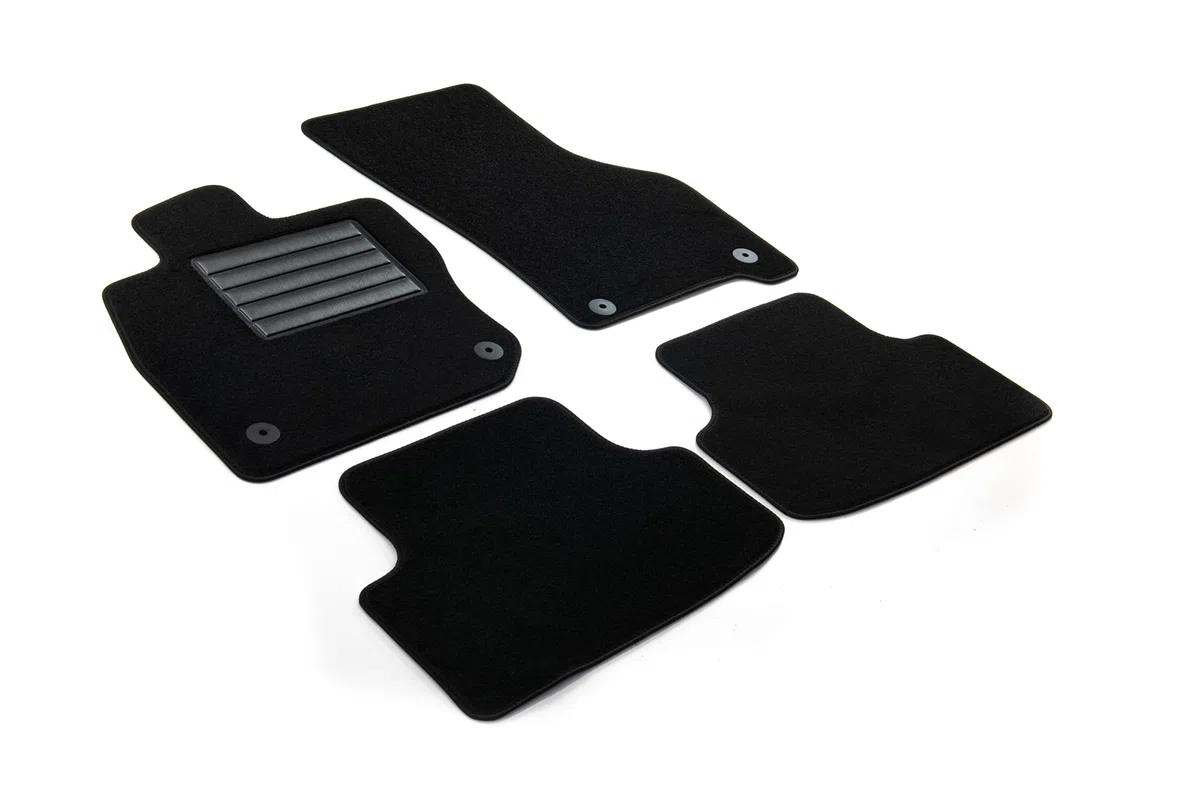 MTM SP-4111 Alfombrillas a Medida en Velour para Audi A3 3 puertas 10.2012>03.2020 / Seat Leon III (5F) 3 puertas 10.2012>03.2020