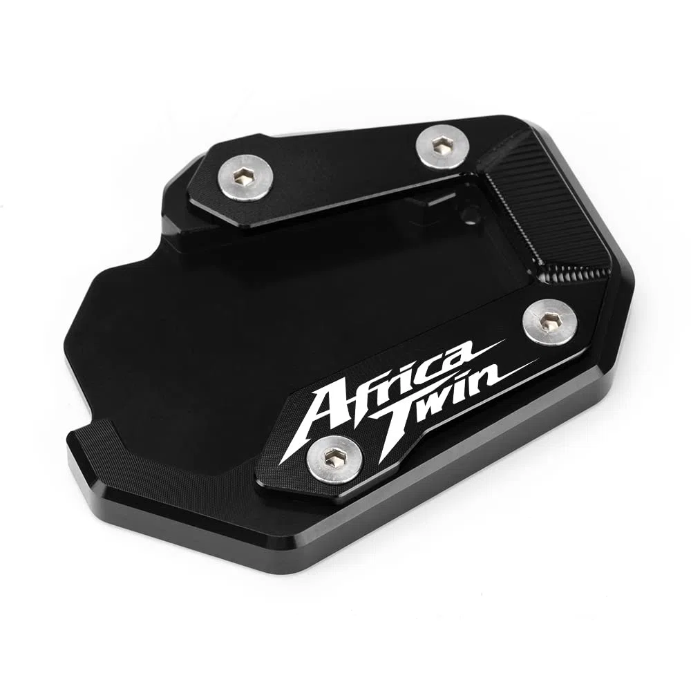 Modeer para CRF1100L Africa Twin 2019-2024 Almohadilla de extensión de soporte lateral para pie de pata de cabra de motocicleta africa twin 1100 Accesorios Color negro
