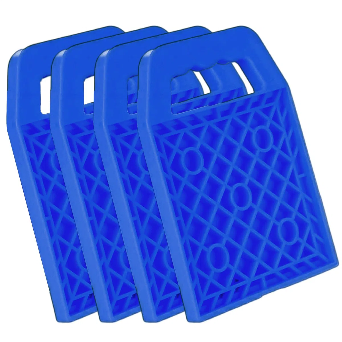 Nivelamento para Caravanas - Niveladores para Calzos para Nivelar RV | Juego De 4 Bloques Niveladores - Base Antideslizante Multiangulo Portátil para Camping Viajes Autocaravana Mantenimiento