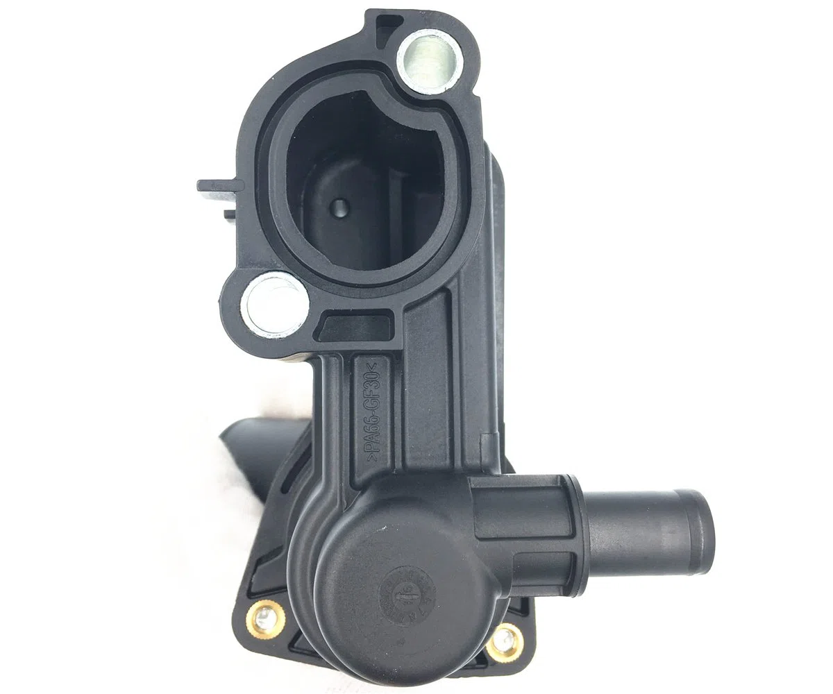 Carcasa de termostato refrigerante con brida de cuello de agua 1198060 2S4Q-9K478-AD 1148329 1148328 1086282 1098228 para Ford Focus Galaxy Mondeo IV Tourneo Connect Transit Connect