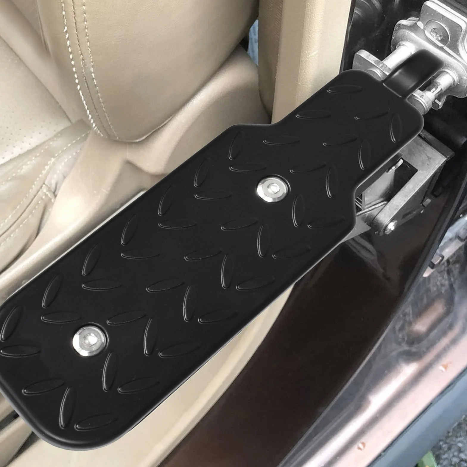Dokeno Escalón de Puerta de Coche, Pedal de Puerta Plegable para Coche, Paso de la Puerta del Coche Regolabile con Amortiguador, Fácil Acceso al Techo, Apto para la Mayoría de Vehículo, SUV, Jeep, RV