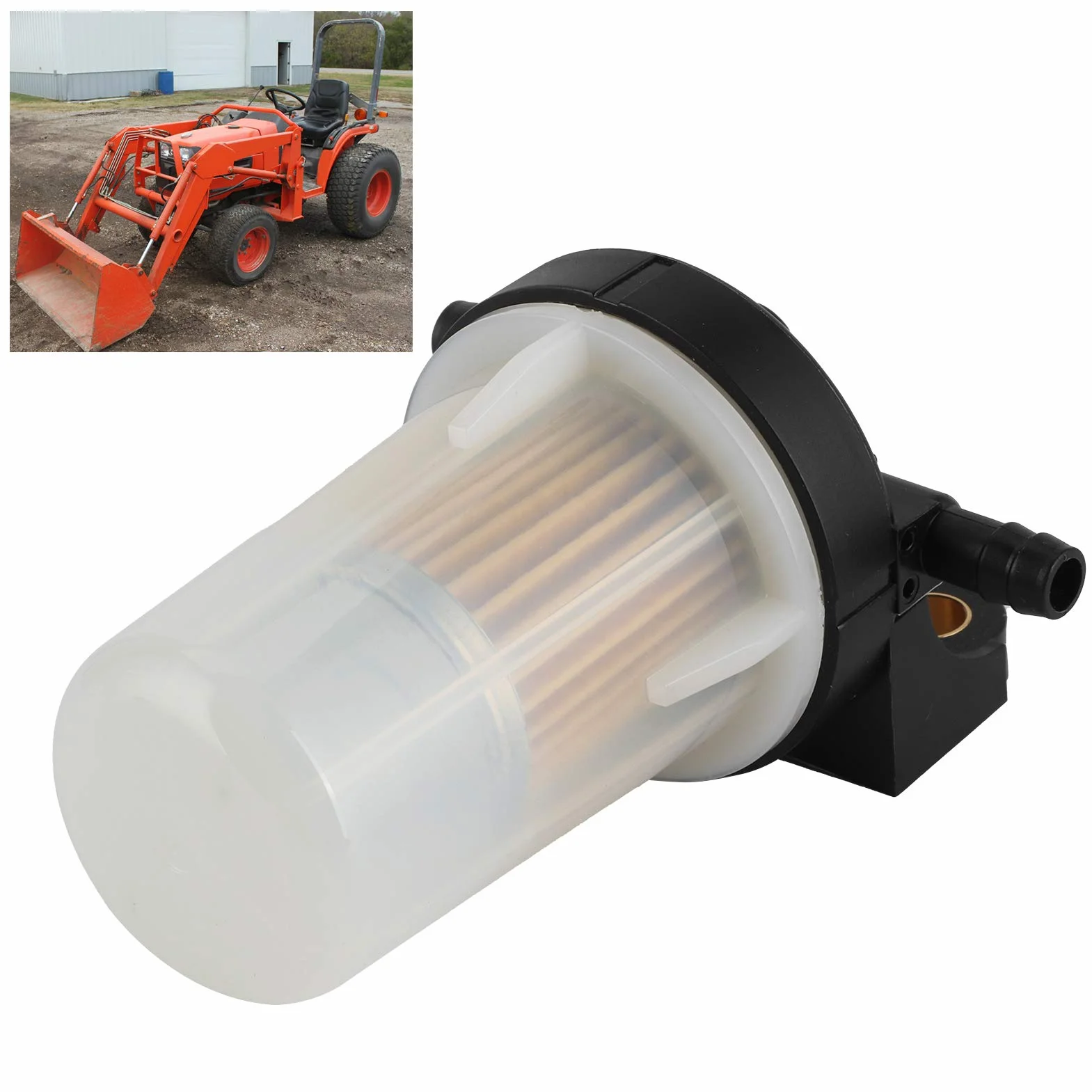 Filtro de Combustible 6A320 58862 Conjunto Separador de Agua Apto para Kubota B7510 B7610 B7800 B2320 B2620 B2920 B3000 Industria de Montaje de Filtro de Combustible para Coche