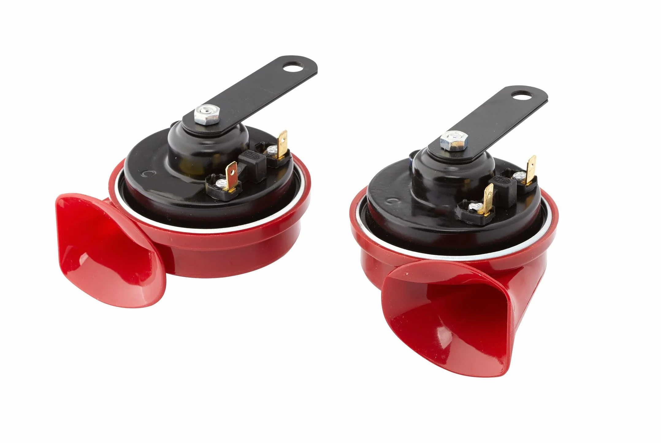 HELLA Bocina STYLE HORN TE24 SET 12V 110dB (A) Gama de frecuencia de 400Hz gama de frecuencia hasta 500Hz sonido grave/sonido agudo eléctrico Conexión 3FH 007 424-811