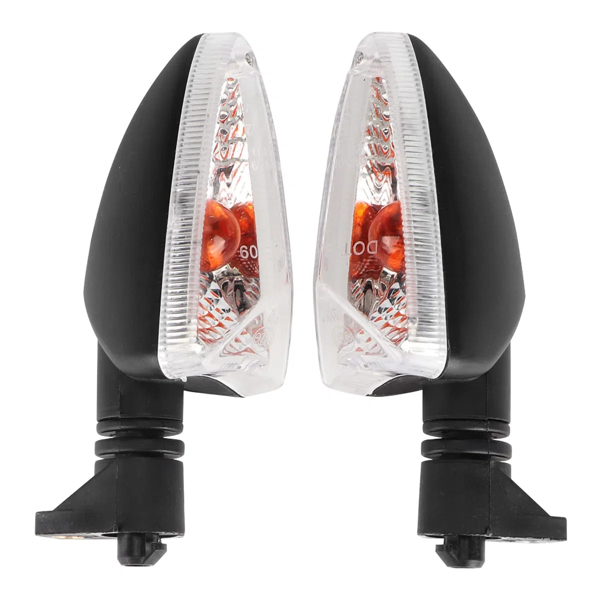 Yctze para Intermitentes homologados Street Triple rs4 50 Intermitentes Moto homologados 1 par de Luces indicadoras de luz de señal de de Motocicleta