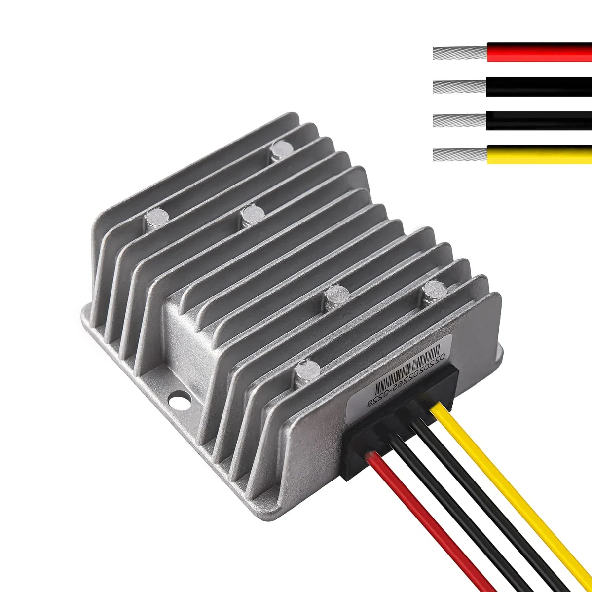 CC 12V a 24V Paso hasta Convertidor 10A 240W Transformador Regulador Podar Suministrar Adaptador Acepta Entradas DC 9-20V para Coche Camión Vehículo Motor Barco