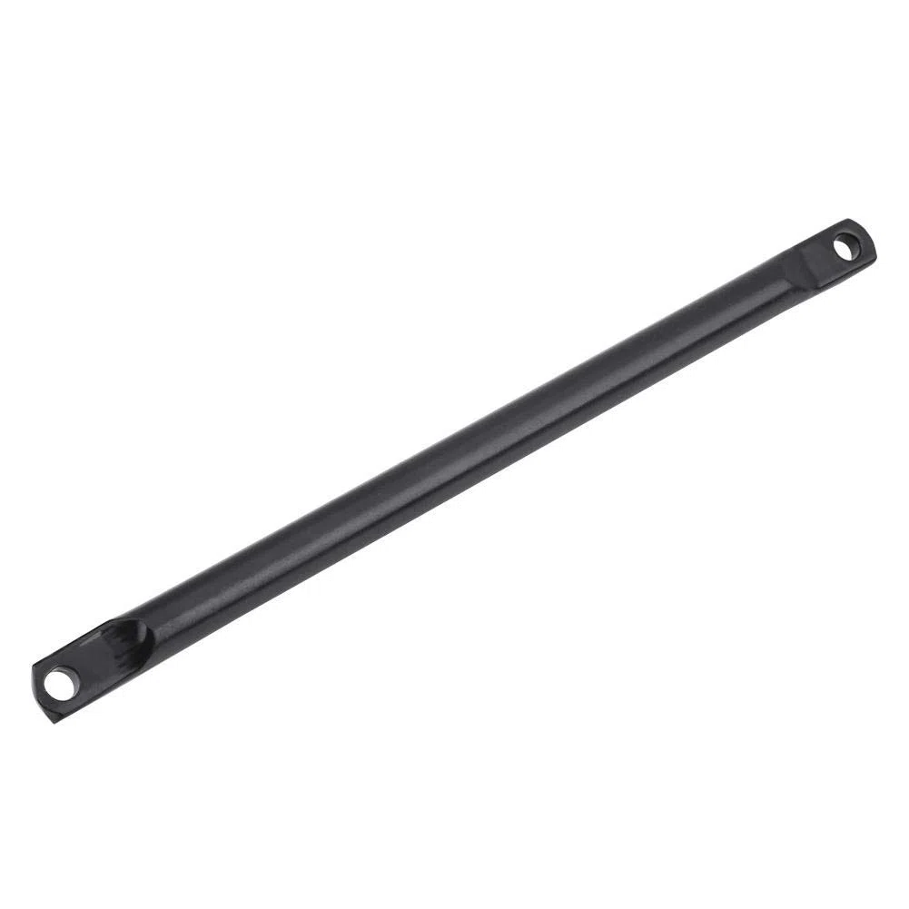 Qiilu Soporte de Ribete para Motocicleta, Varilla de Soporte de alforja para Soporte Negro de Motocicleta