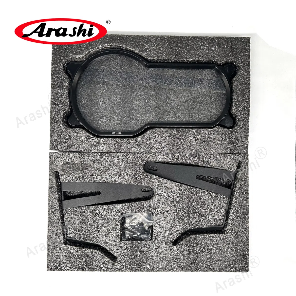 Arashi Cubierta protectora de faros delanteros para BMW R1200GS Adventure 2013-2018 R1250GS 2019-2023 cubierta protectora de aluminio mecanizado CNC negro R 1200 1250 GS 1250GS 1200GS 1200GS