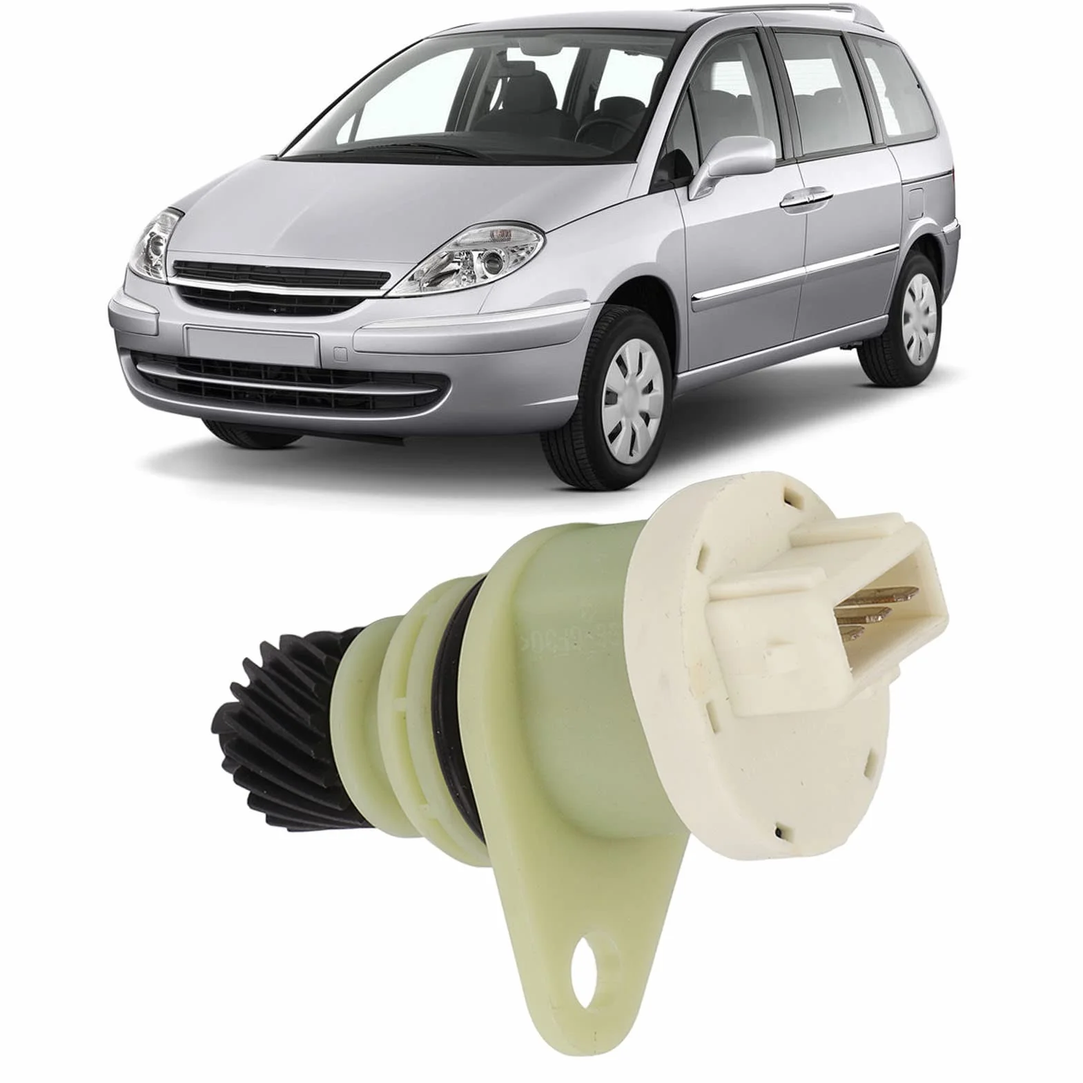 Aramox Juego de Engranajes del Sensor del Velocímetro, Sensor del Odómetro del Engranaje de Velocidad 616070 con Reemplazo del Engranaje