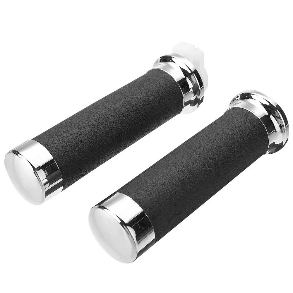 Empuñaduras de Manillar de Motocicleta, Empuñaduras de Motocicleta de 1 '' 25 Mm Empuñaduras de Goma Antideslizantes para Motocicleta