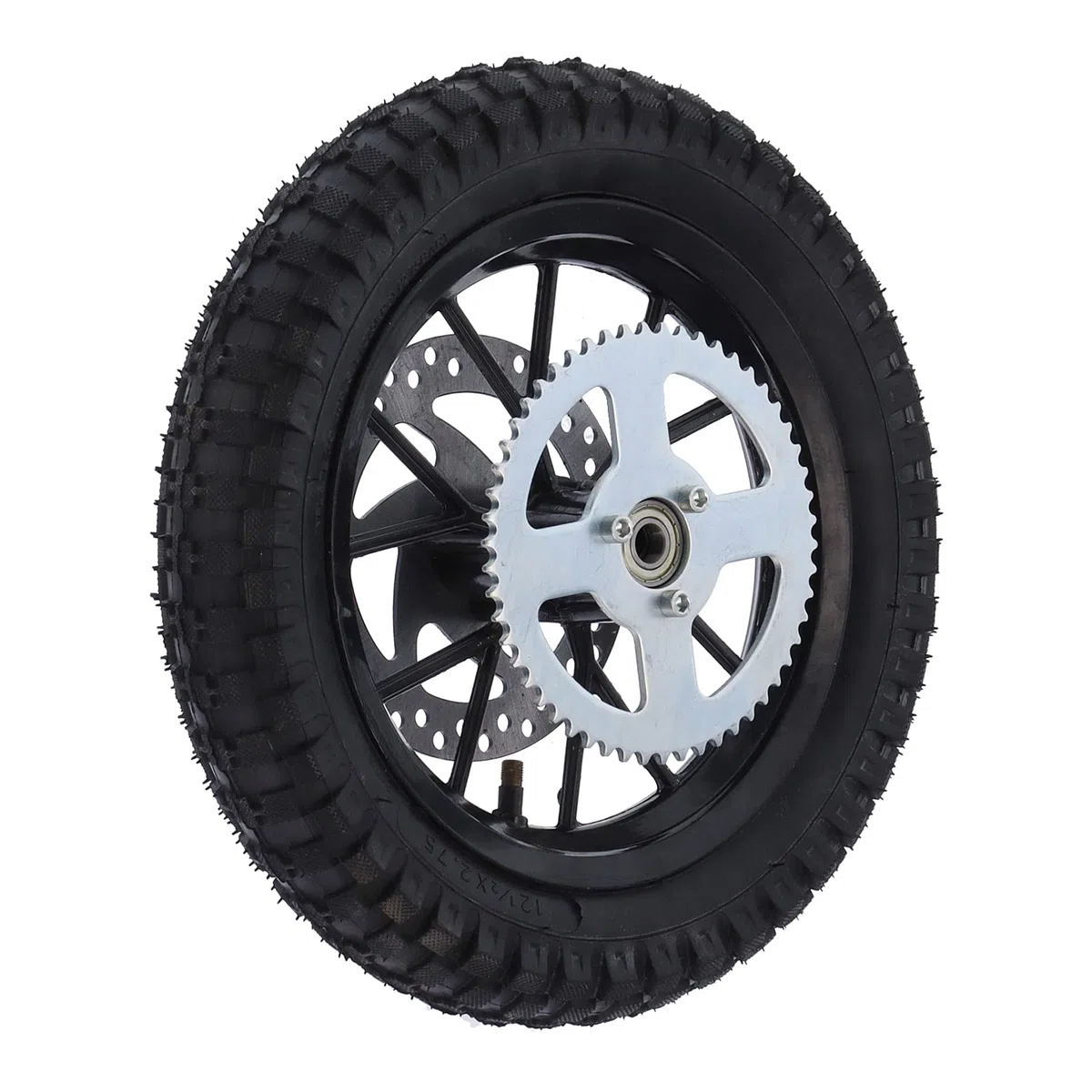 Neumático trasero de 12,5 x 2,75 pulgadas, repuesto para la minimoto de cross Coolster de 49 y 2 tiempos QG-50