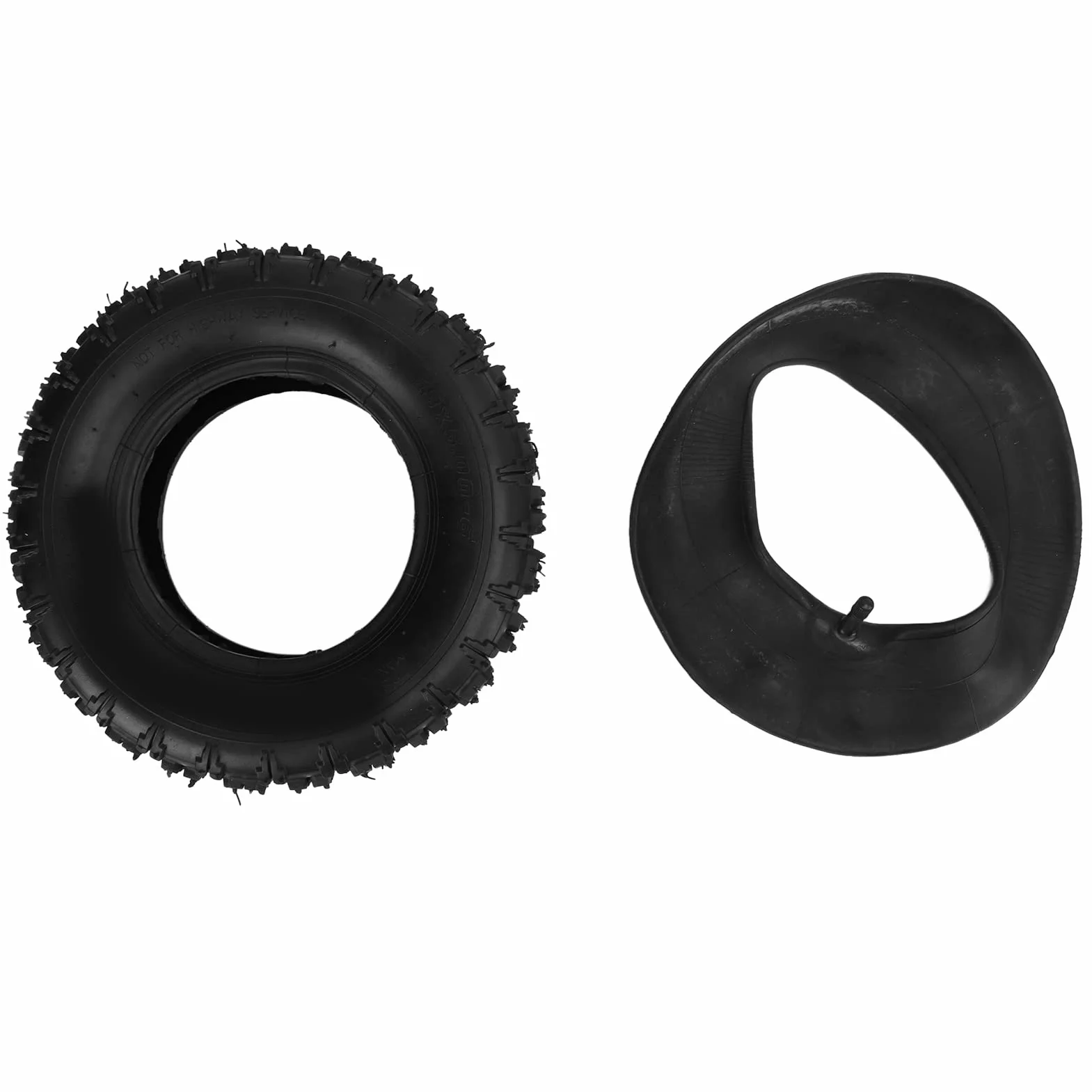 Neumático Todoterreno, Resistente para Interiores y Exteriores, Neumáticos de Goma 13x5.00-6 con Vástago de Válvula Recto for Agricultura, Jardinería, Construcción y Vehículos Todo Terreno