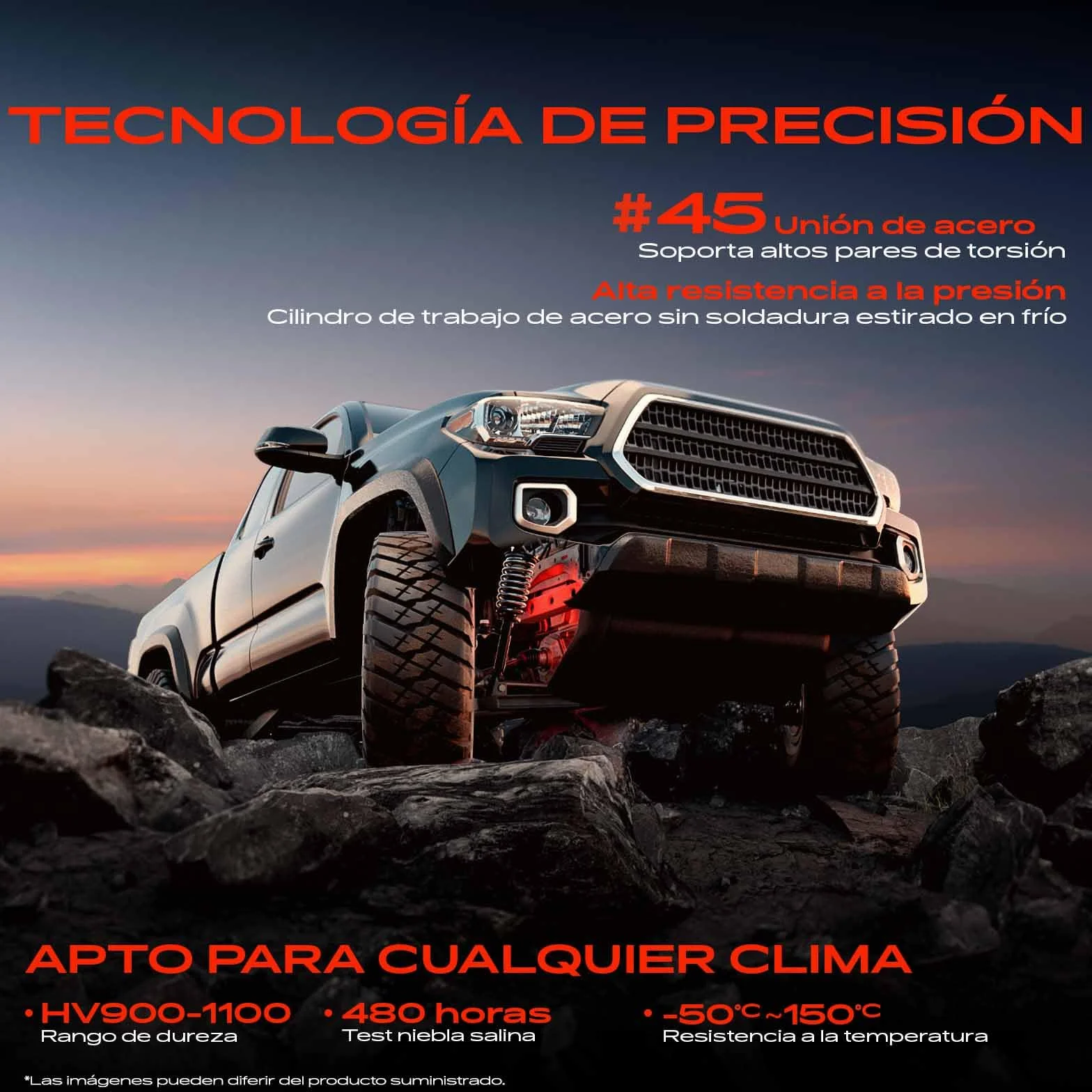 Frankberg 2 amortiguadores de choque delantero izquierdo y derecho, presión de gas de 510 mm, compatible con 2008 I CU 2008 I Van CU Replace# 3338004,9810915580