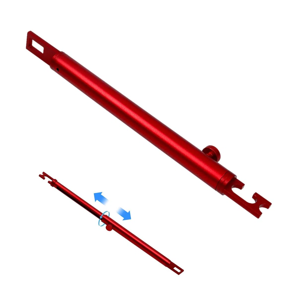 pologmase Elevador para la puerta trasera – Amortiguador de apoyo para maletero de coche – Barra de soporte de aleación de aluminio, amortiguador de elevación de maletero ajustable para varios