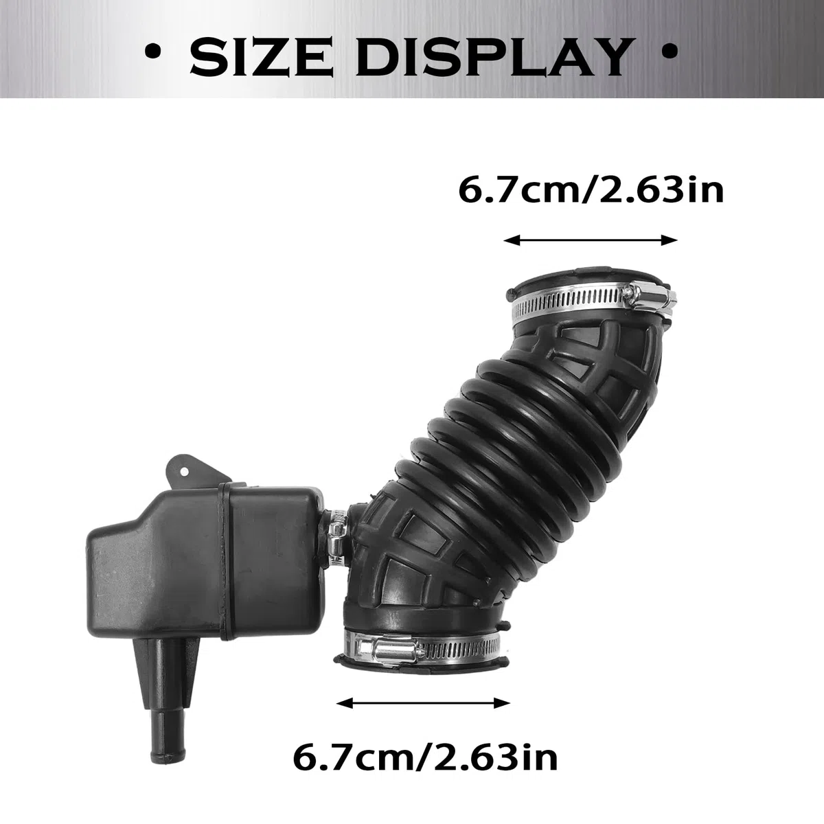 KASturbo - Manguera de admisión de aire para motor Qashqai 2006-2013, X-Trail 2007-2014, tubo turbo de admisión de aire de motor 16576-JD200 16576JD200