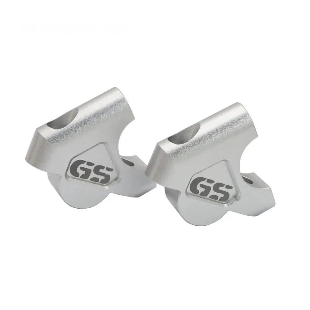 Manillar Elevado Abrazadera para ADV 2014-2019 R1200GS LC R 1200 GS R1250 GS Elevadores De Manillar Abrazadera De Barra Extender Adaptador con Pernos Abrazadera De Manillar