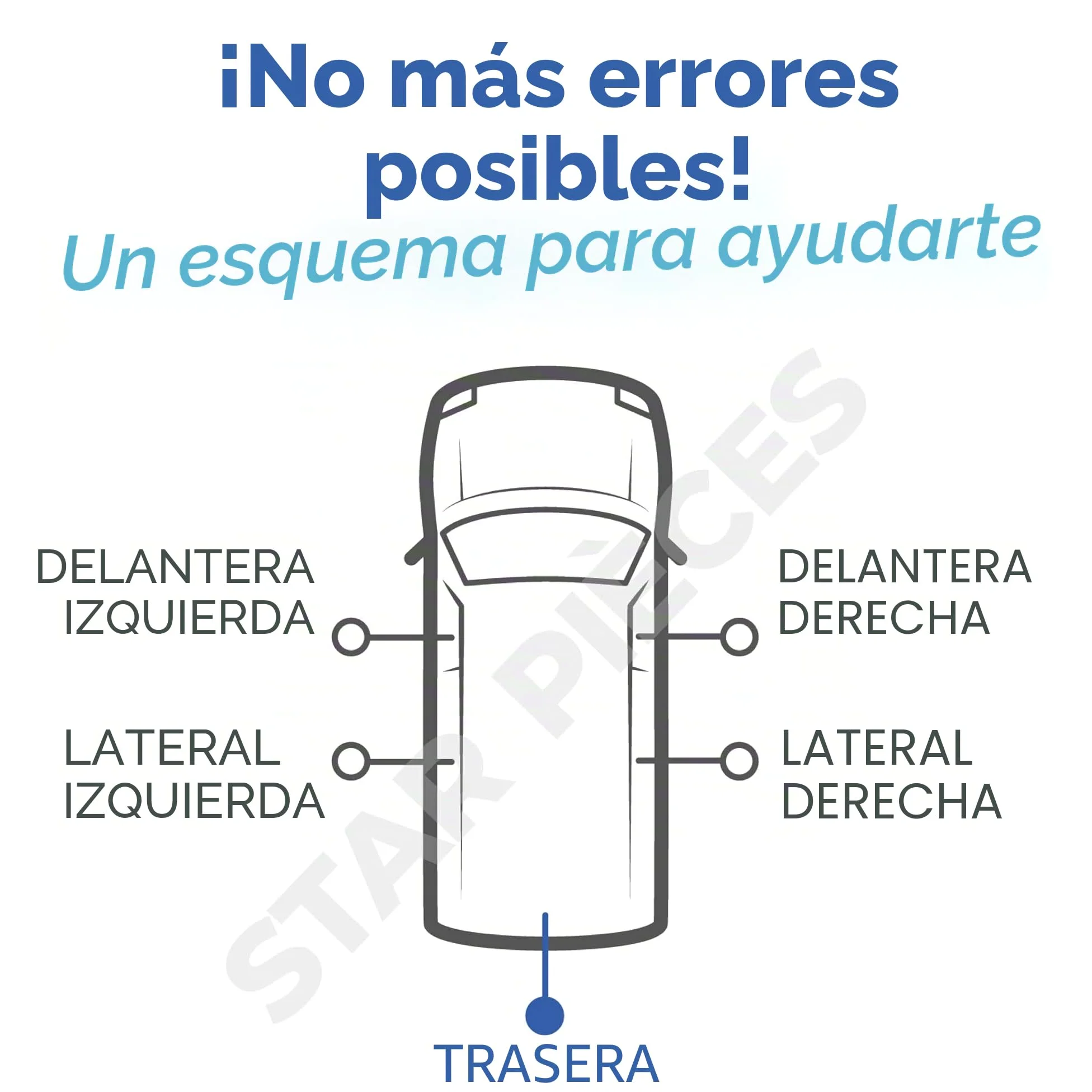 STARKIT PERFORMANCE Maneta del maletero compatible para Vitara y Vitara Cabriolet (1988-1999) tirador del maletero - portón trasero (negra) 8285060A01