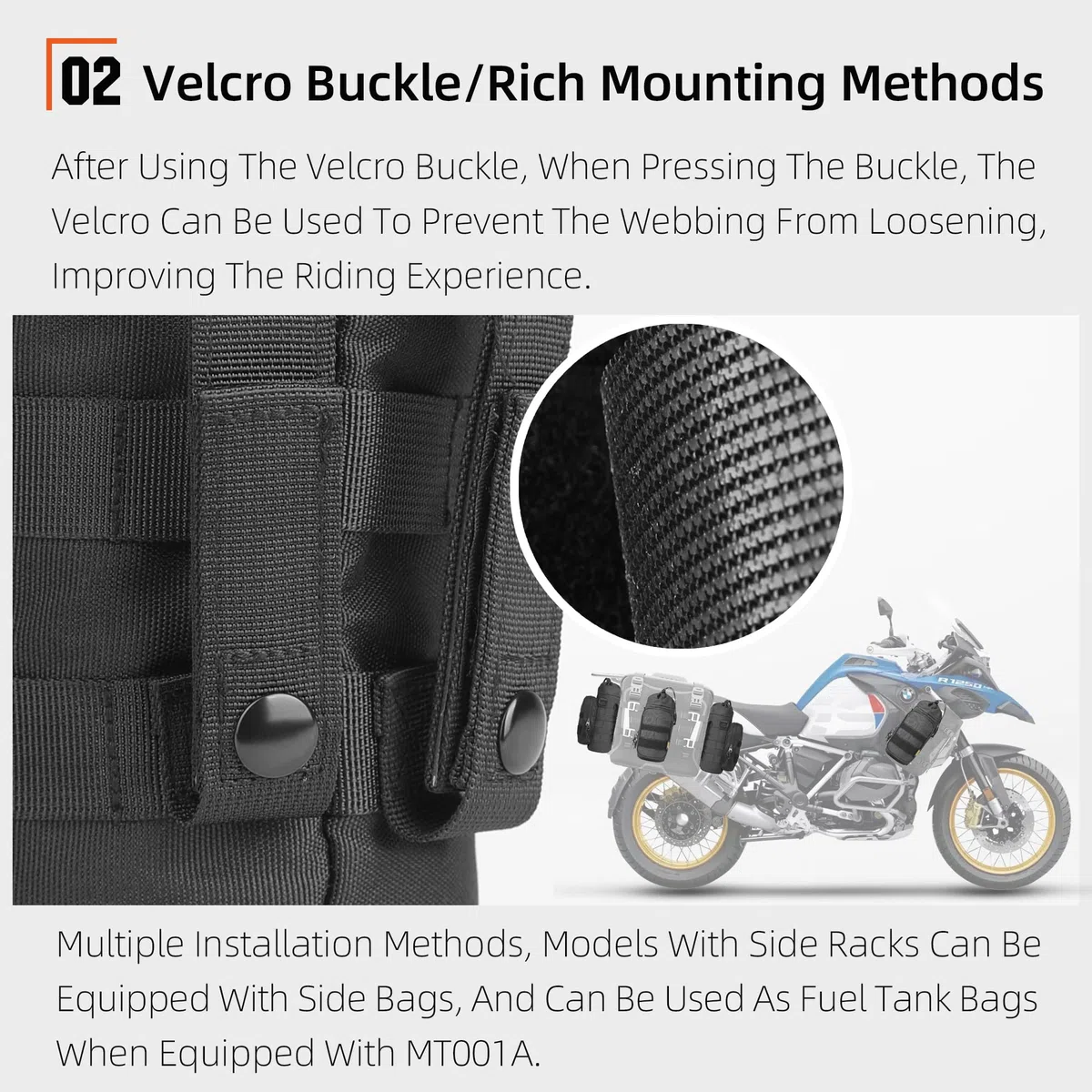 Rhinowalk Bolsa aislante para botellas de 1,5 L, extensible Molle con correa para el hombro, soporte impermeable para botellas, para moto, bicicleta, senderismo, camping y viajes