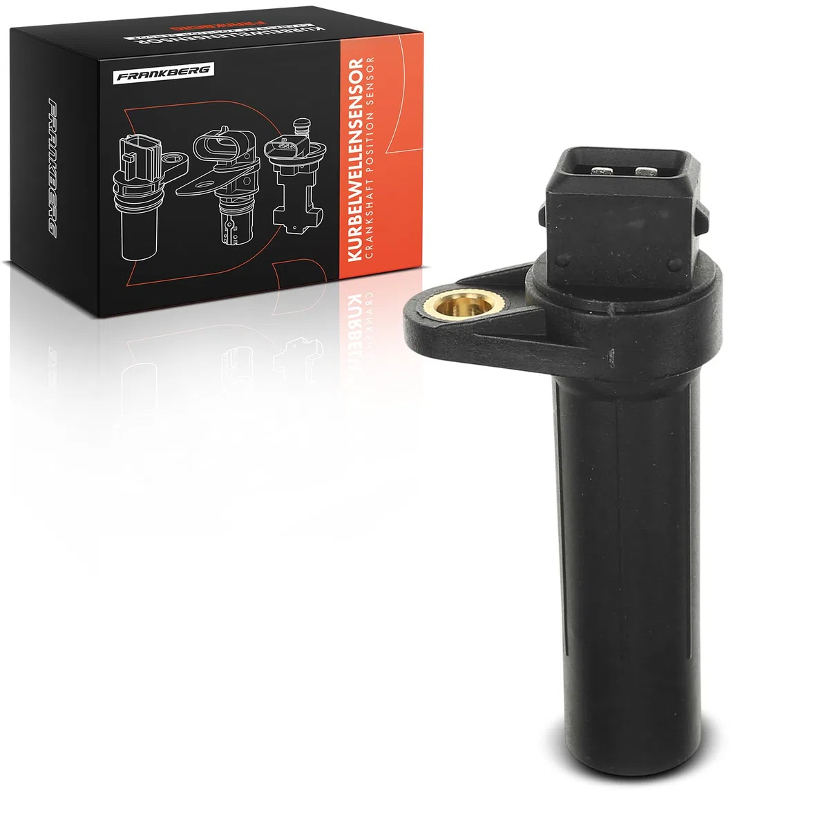 Frankberg Posición del cigüeñal Sensor del cigüeñal 2 Polos Compatible con Serie 3 E46 318d 320d Serie 3 Touring E46 318d 320d Serie 5 E39 520d 525tds 525td Serie 5 Touring E39 520d 525tds 13622243560