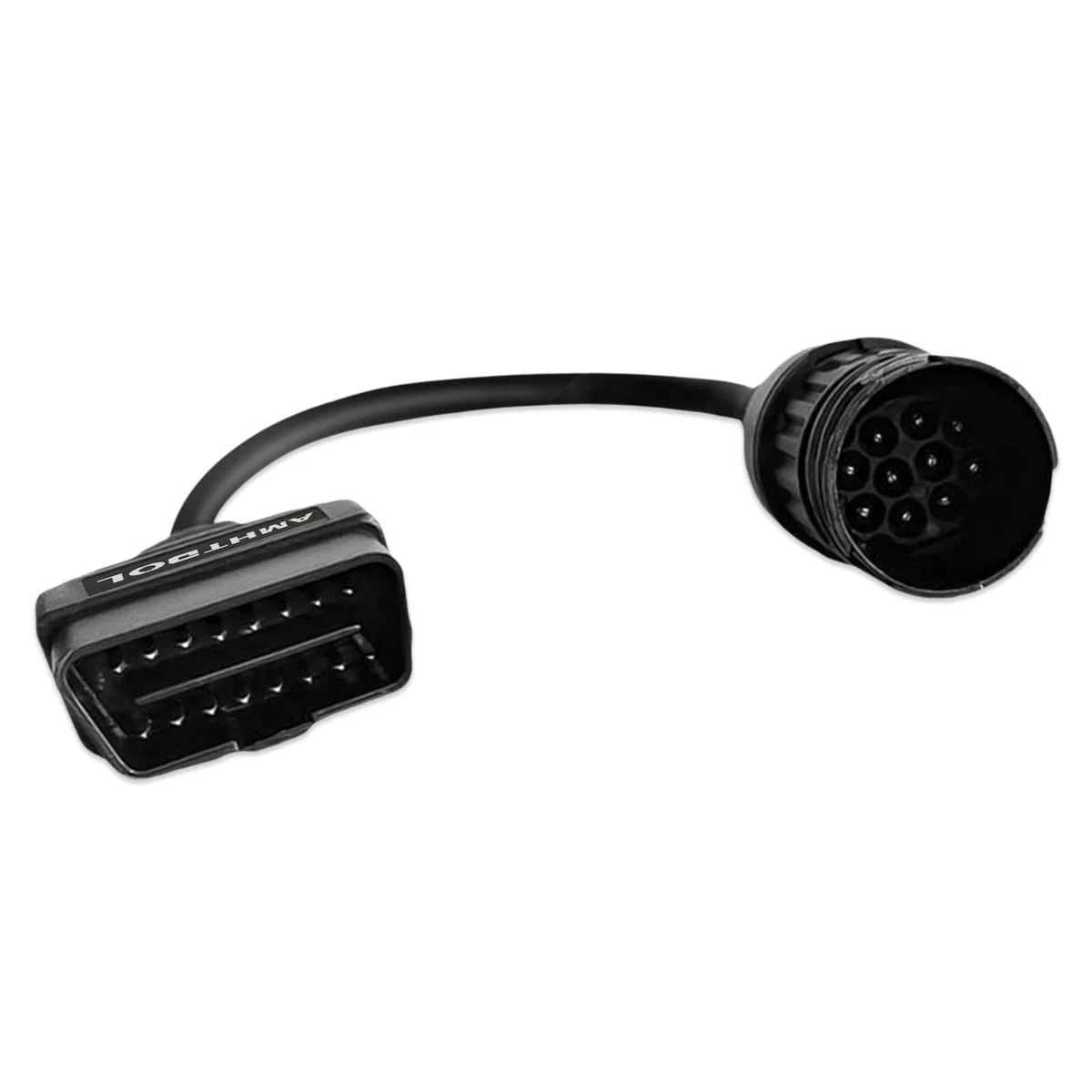 Adaptador OBD2 para BMW con Conector Masculino de 10 Pin GS-911 a Conector 16 Pin,Compatible con la Herramienta de escaneo GS-911 WiFi para Motos Euro 4 del año de Modelo 2017 y Superiores