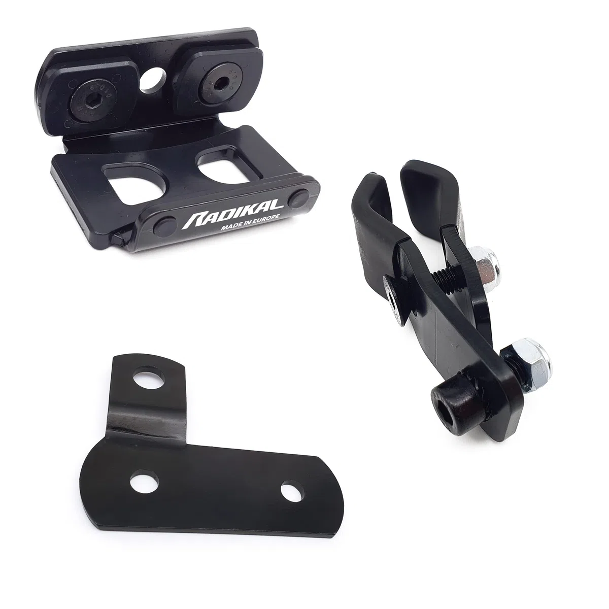 RADIKAL RK402 Soporte Antirrobo RK10/RK14S/RK310S para Fijar a Tubos o Tornillos