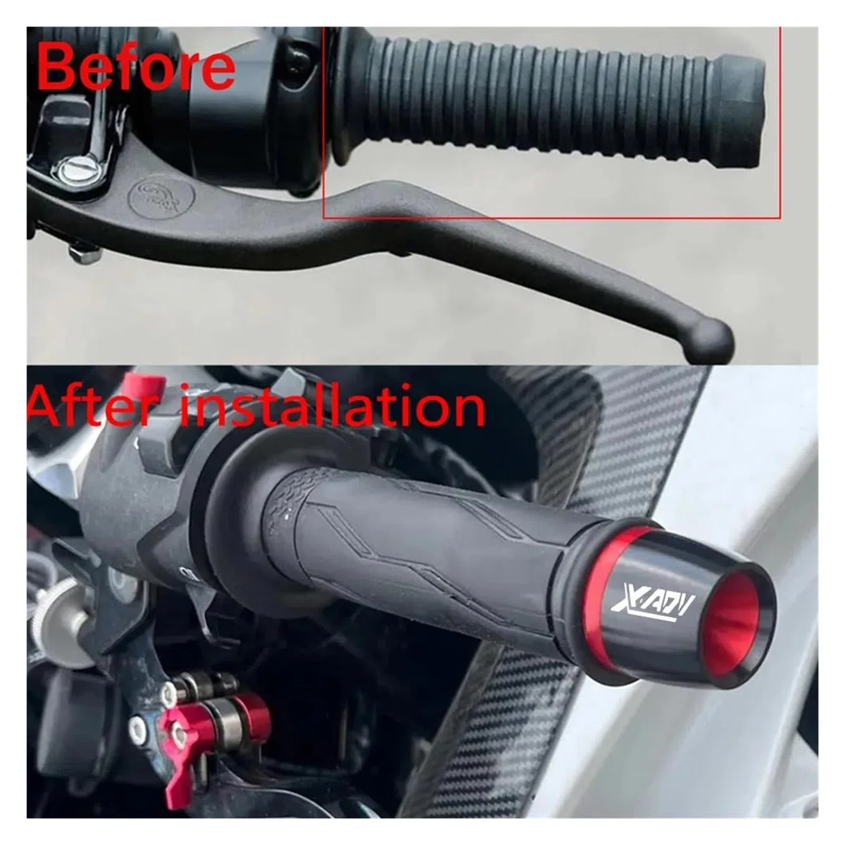 TapóN De Agarre para Honda X-ADV XADV 750 XADV750 2017-2026(Silver)
