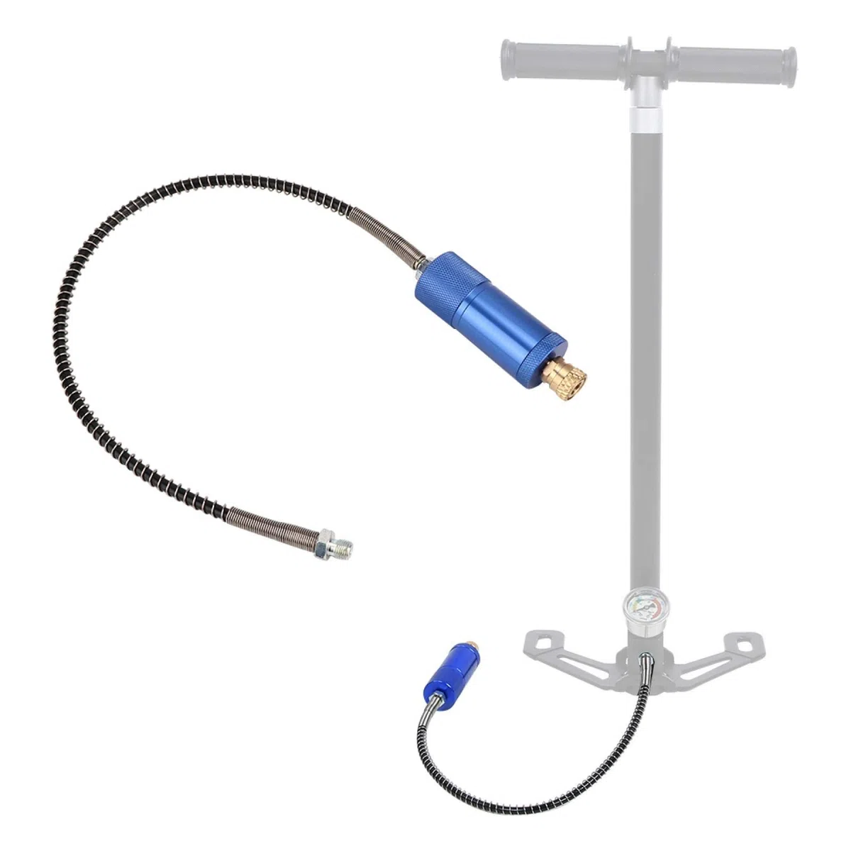Separador de Aceite y Agua ,Cilindro de Oxígeno con Bomba de Aire de Alta Presión de Aluminio ,Accesorio de Buceo Separador de Aceite y Agua ,para Tanque de Oxígeno Tamaño Mini 0 40mpa Accesorios