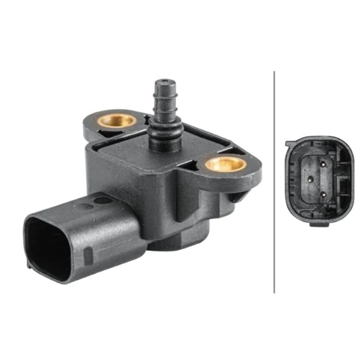 HELLA 6PP 358 152-271 Sensor, presión de sobrealimentación - 3polos - atornillado