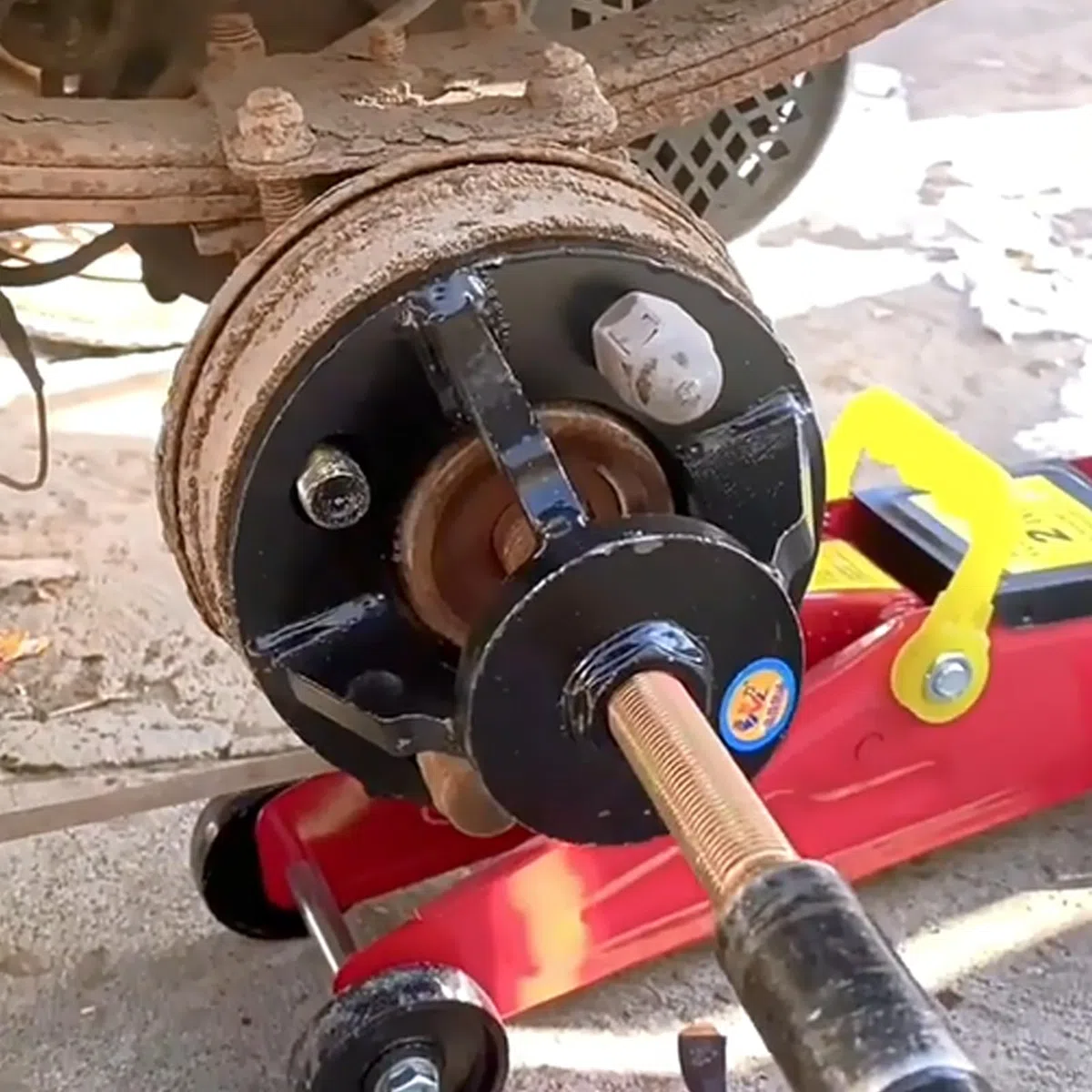 Herramienta de extracción de buje de coche, herramienta de extracción de buje, extractor para montaje, desmontaje y mantenimiento de camiones